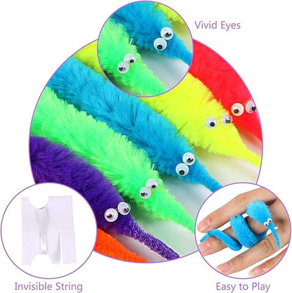 Magic Worm Toys Versatile Fidget and Tools Ideal for Increasing Focus Magic Kit for Kids and Adults, Multicolor